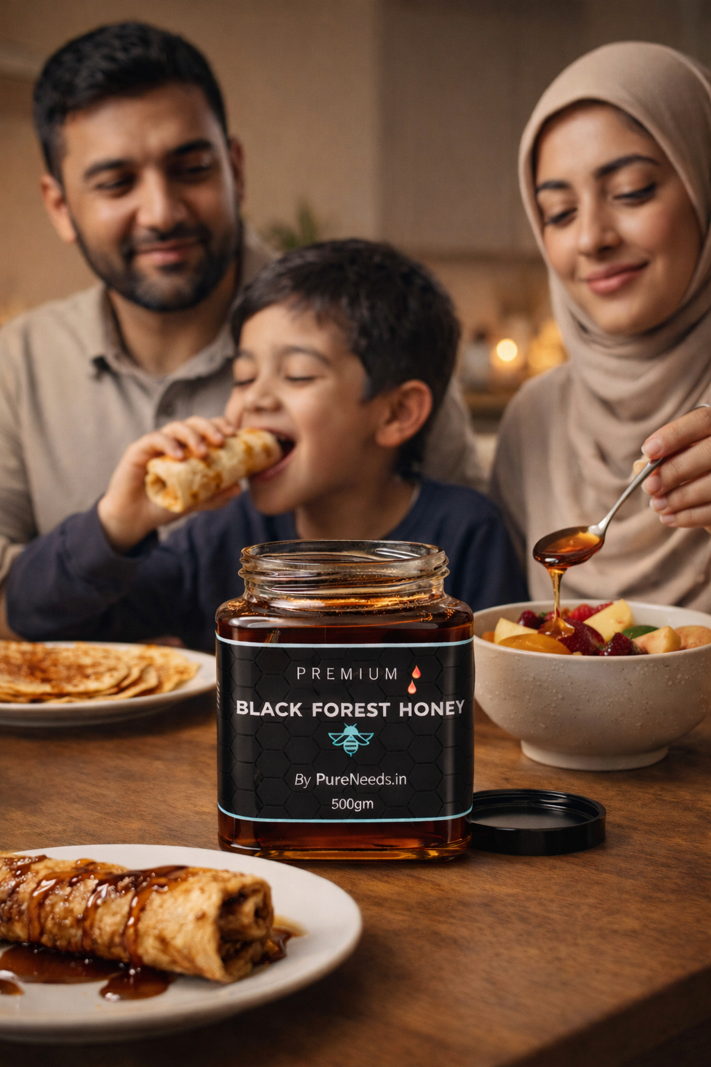 Raw BLACK FOREST HONEY By PureNeeds