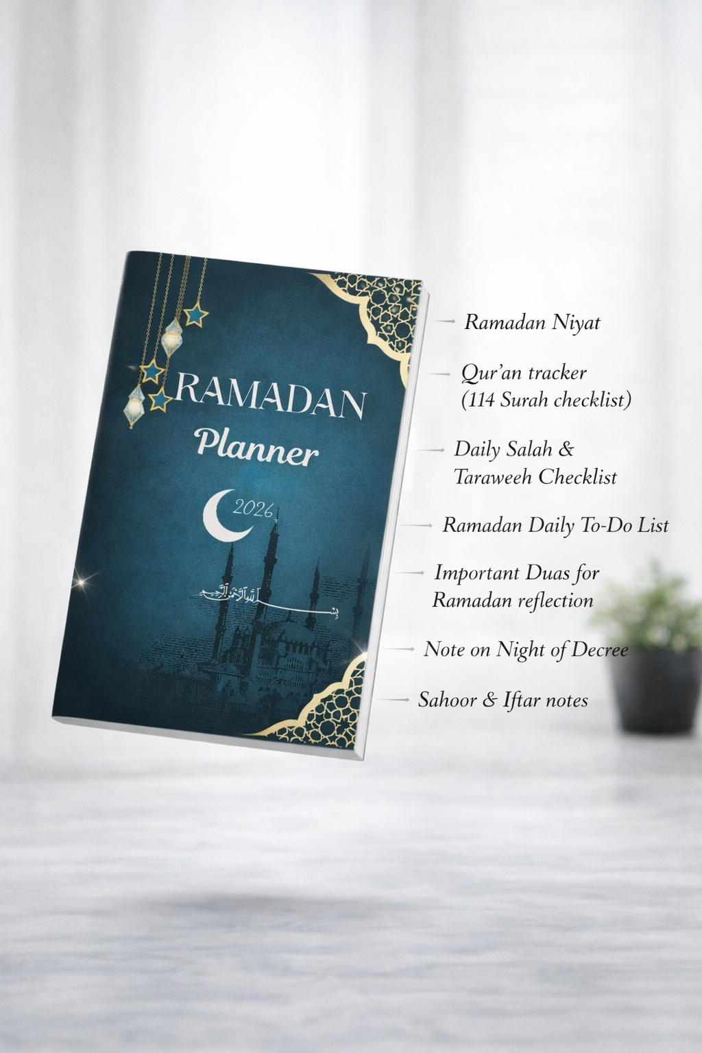 Ramadan Planner 2026  (Simple English)