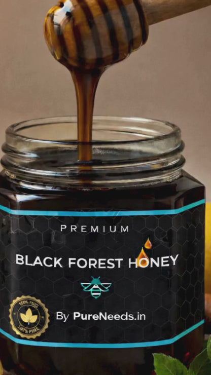 Raw BLACK FOREST HONEY By PureNeeds